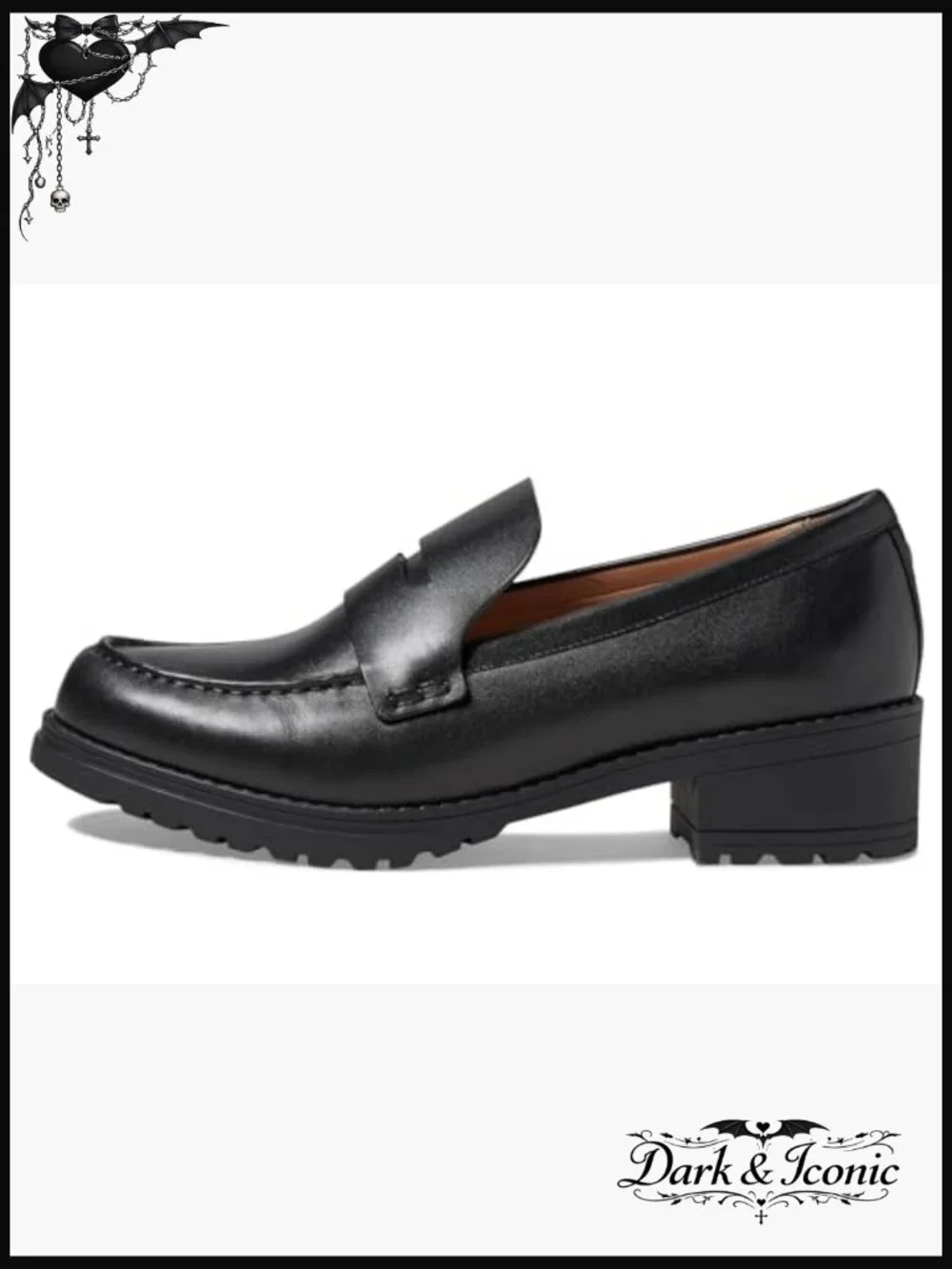 Classic Loafer with Bow Detail - Pull-On Style, Leather Upper, Cushioned Insole - Picture 5 of 7